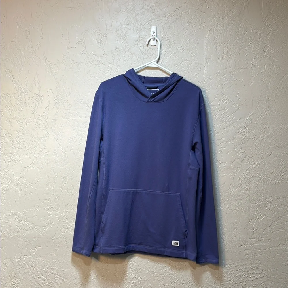 The North Face Blue Purple Slim Fit Hoodie Size L